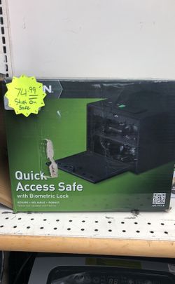Finger print safe