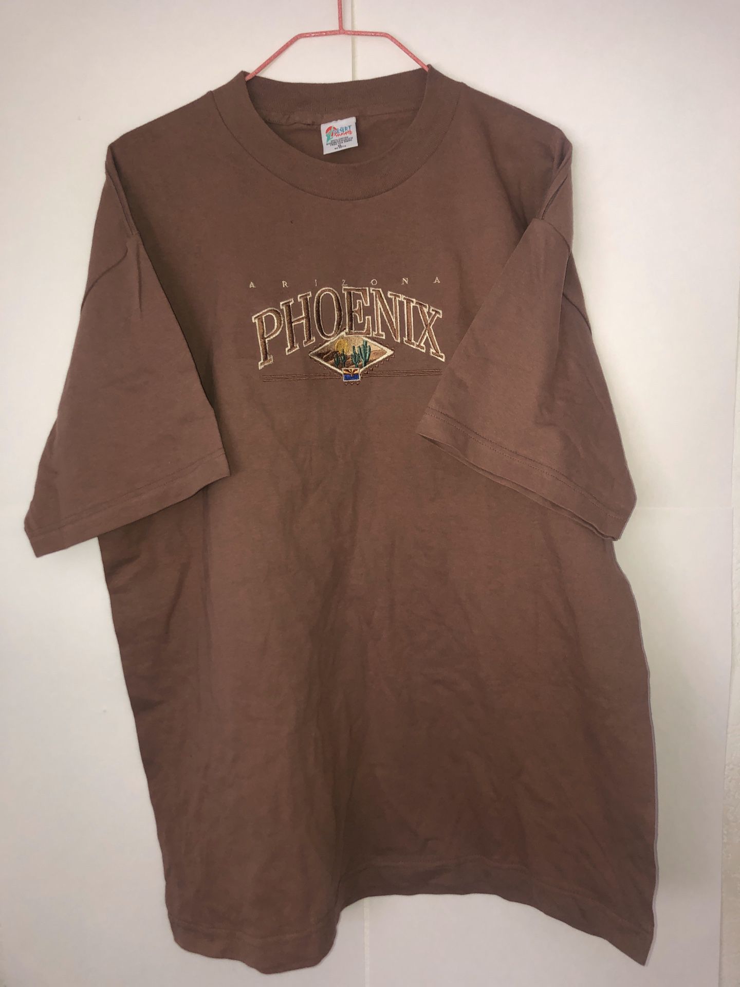 Vintage Phoenix Arizona shirt XL Cactus Jack Travis Scott -esque dookie brown