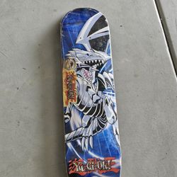 YGO Blue-Eyes White Dragons (Madrid) Skateboard Deck