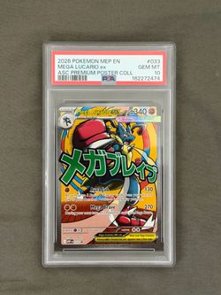 Mega lucario psa 10
