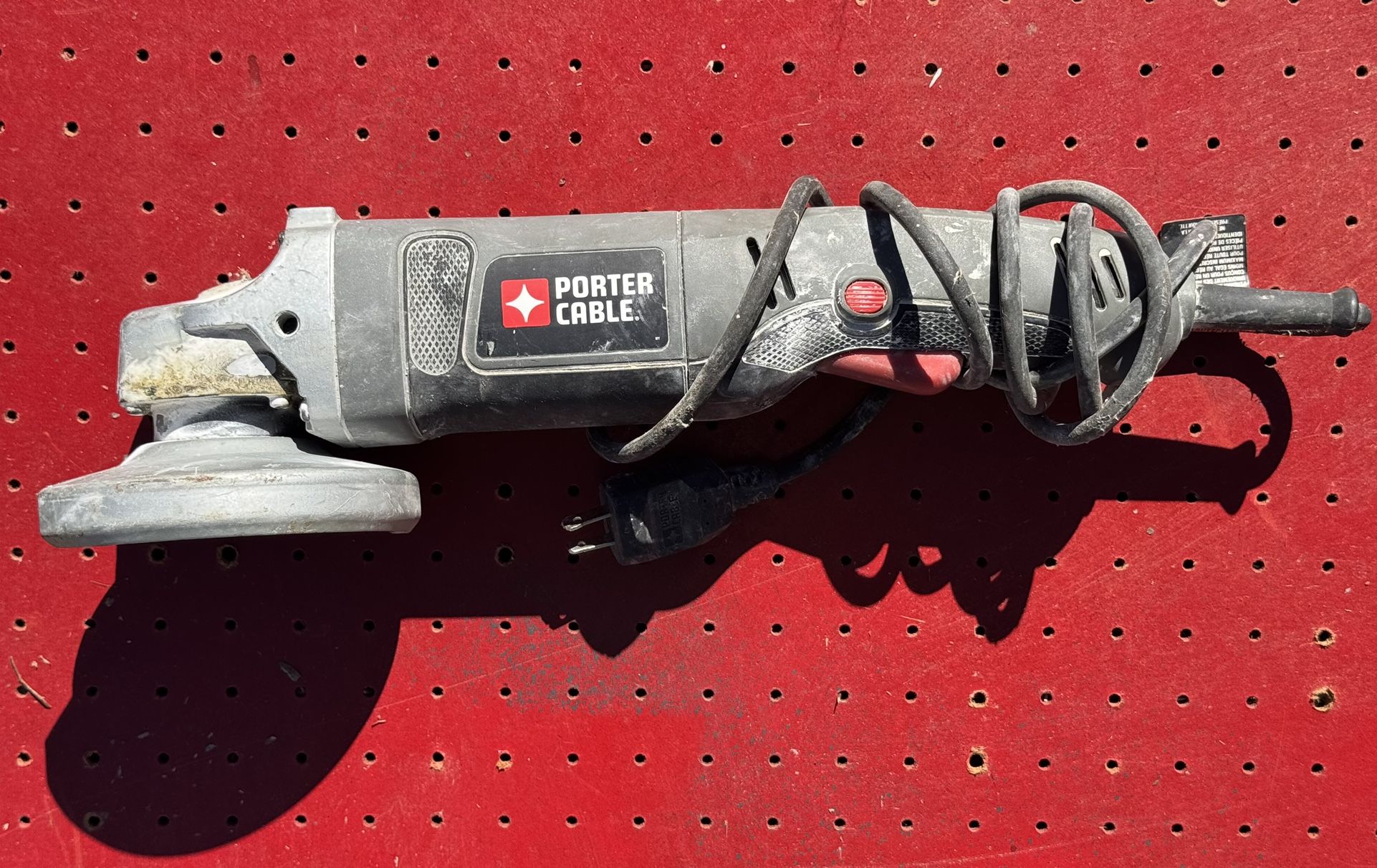 Porter Cable 4 1/2” Corded 7.5 Amp Pc 750AG Angle Grinder
