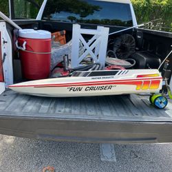 RC Boat Gas Powered 46” Prather Fun Cruiser