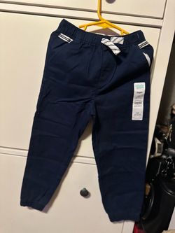 Wonder Nation Kids Navy Jogger Pants