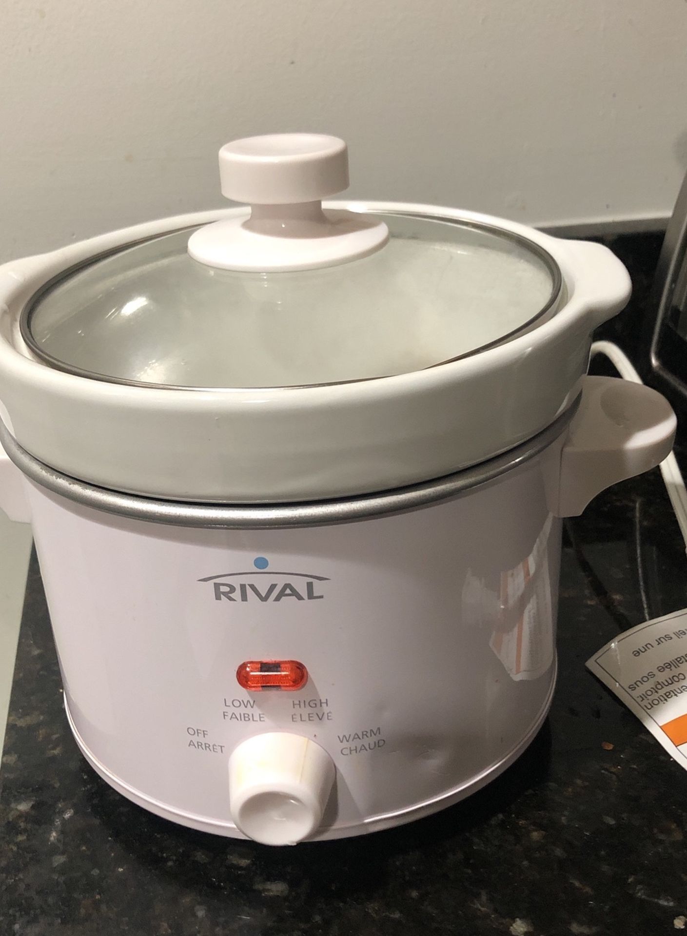 Rival 2 Quart Slow Cooker