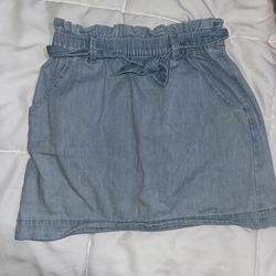 Girl Jean Skirt