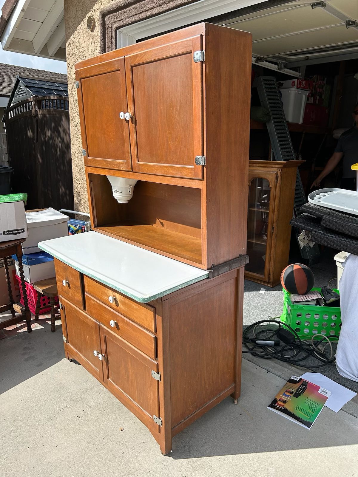 Bakers Cabinet Antique 