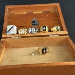 Men’s Costume, Jewelry Rings, Size  10 To 11