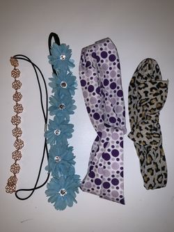 4 hair bands