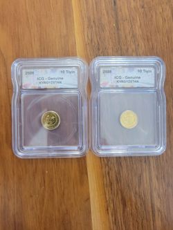 2010 Kyrgyzstan 10 Tiyin Coins