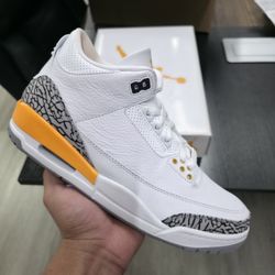 Jordan 3 Laser Orange Size 8.5 Men 