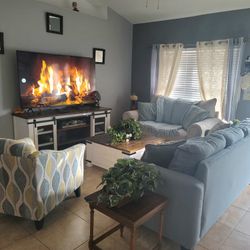 Living Room Set, TV, Loveseat, Couch, Accent Chair 