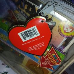 Rare 1999 Beanie Babys Platinum Bag Never Opened