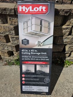 "New"    Ceiling storage unit.