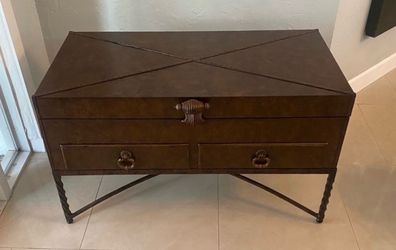 Rectangular Wood Storage Coffee Table