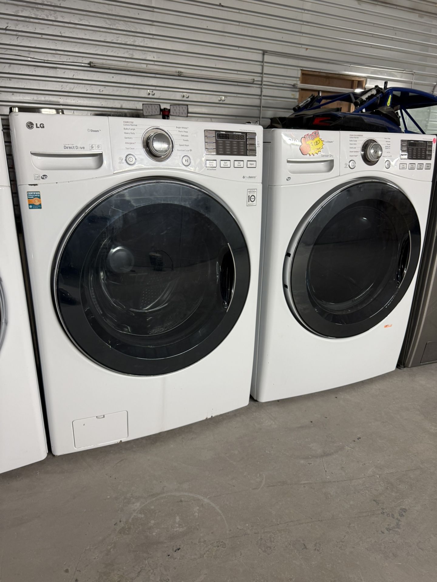 LG Washer And Dryer Set