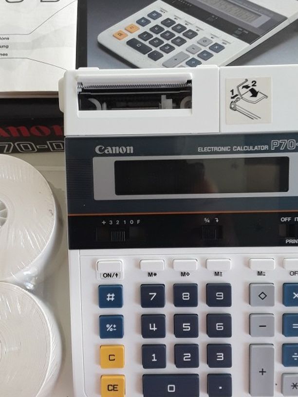 Brand New Canon P70-D Calculator