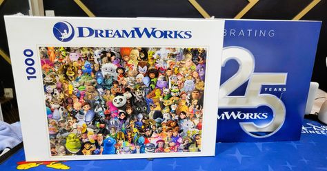 DreamWorks 25th Anniversary 1000 Piece Ravensburger Puzzle