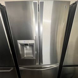 Kenmore Elite Stainless Steel Counter Depth French Door Refrigerator 