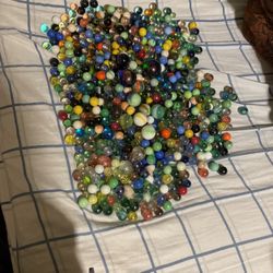 Large Pile Of Vintage Marbles $65 Take Them All.