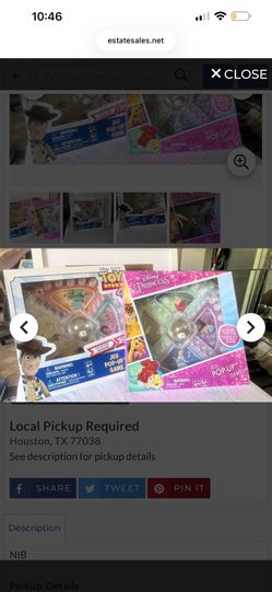 2 Disney Pop up Games