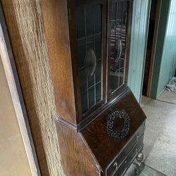 Antique Secretary Cabinet