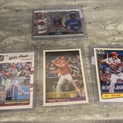 Mike  Trout  Baseball   Cards   Rare .