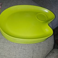 6 snack plates