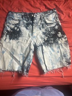 Purple Brand Tie Dye Shorts.