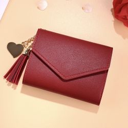 Compact Wallet (deep Red)