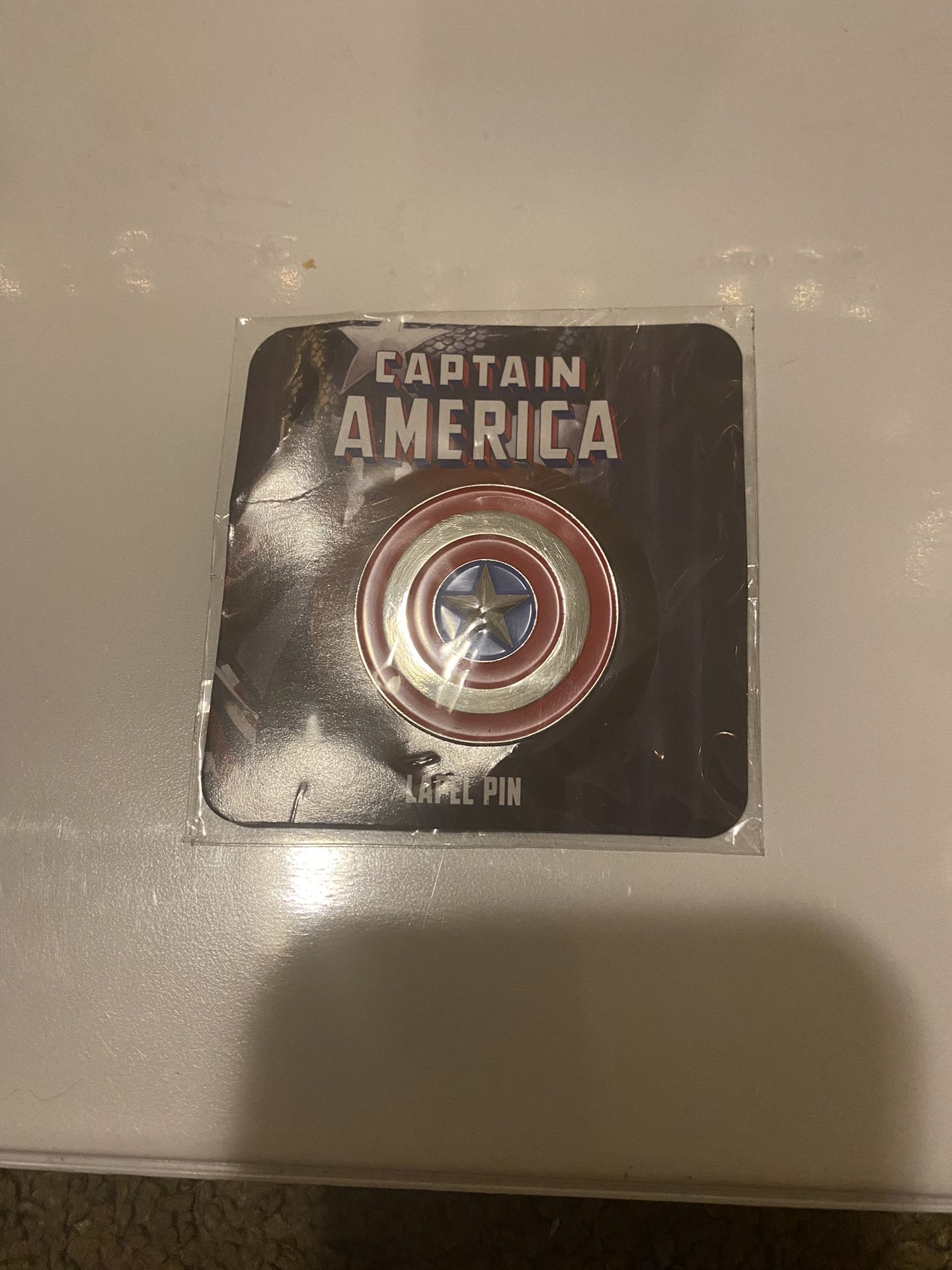 Captain America Lapel Pin