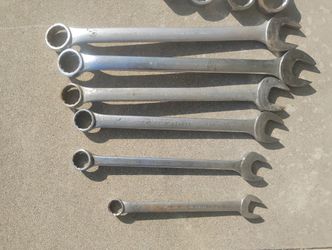 Set Of 6- Proto Combination Wrenches SAE