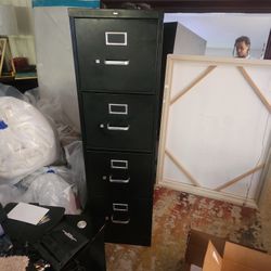 4 Drawer File Cabinet 