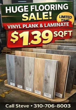 Vinyl Plank & Laminate Flooring Samples