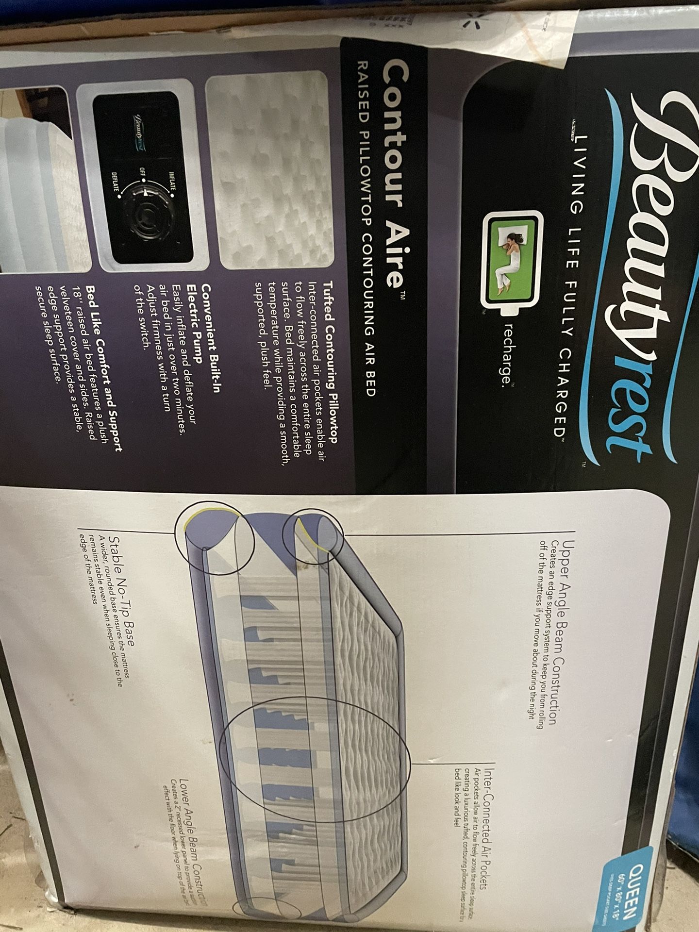Queen Air Matress $90