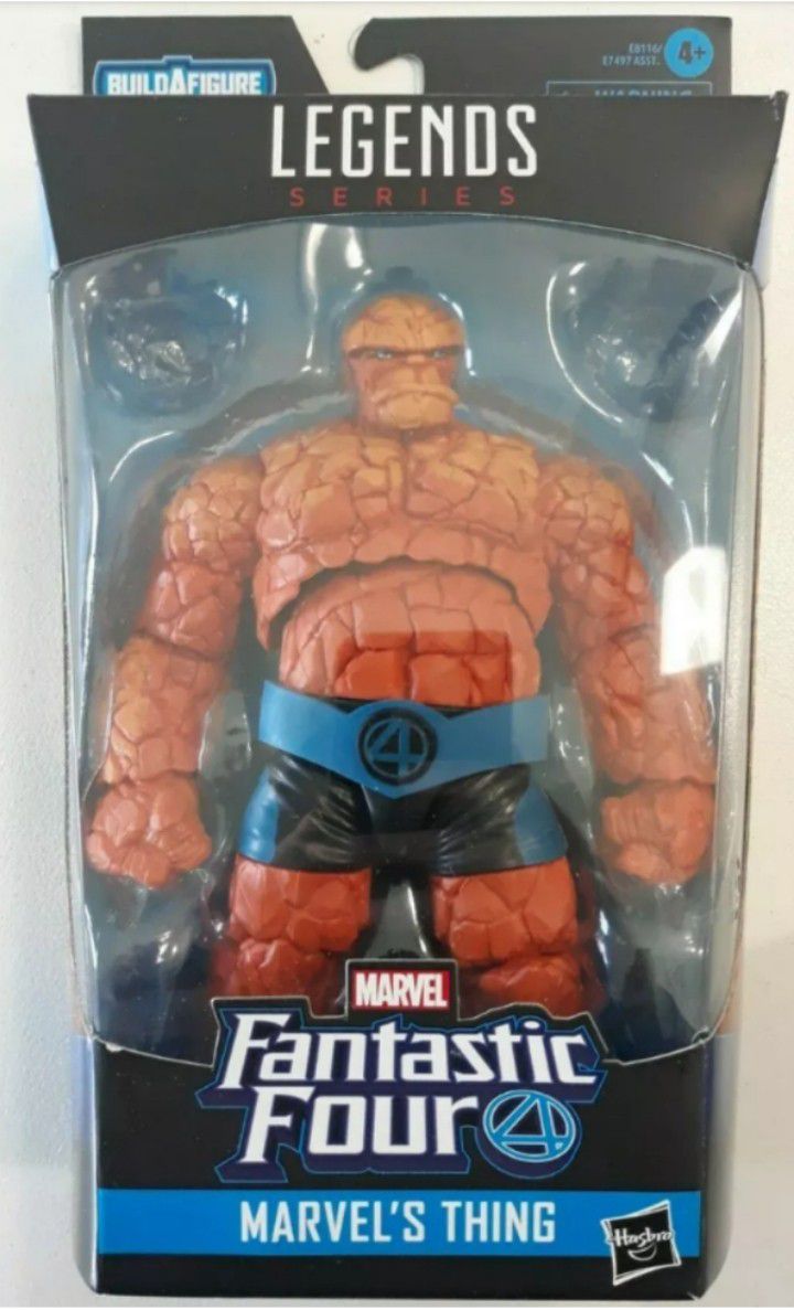 Marvel Legends The Thing Collectible Action Figure Toy with Super Skrull Build a Figure Piece