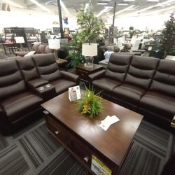 2pc Power Recliner Living Room Set 