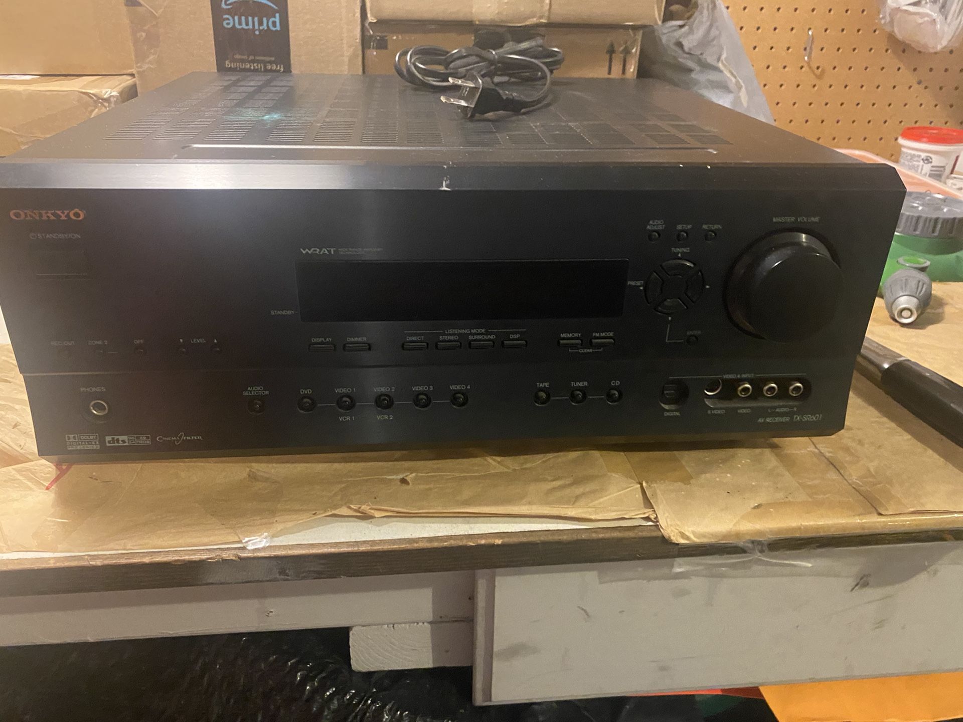 Onkyo TX-SR601 Reciever Amplifier   