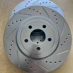 Charger Challenger RT V8 5.7L Drill Slot Rotors Ceramic Pads