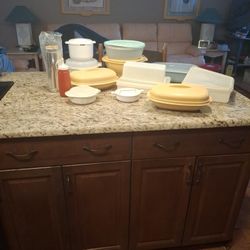 Variety  Of Tupperware 