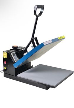 Fancierstudio Digital Heat Press 15 x 15 Sublimation Rhinestone Heat T-Shirt Machine15x15 B/BLK