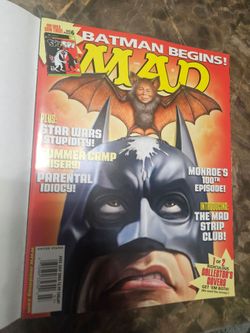 MAD Magazine #455 Batman Begins July 2005