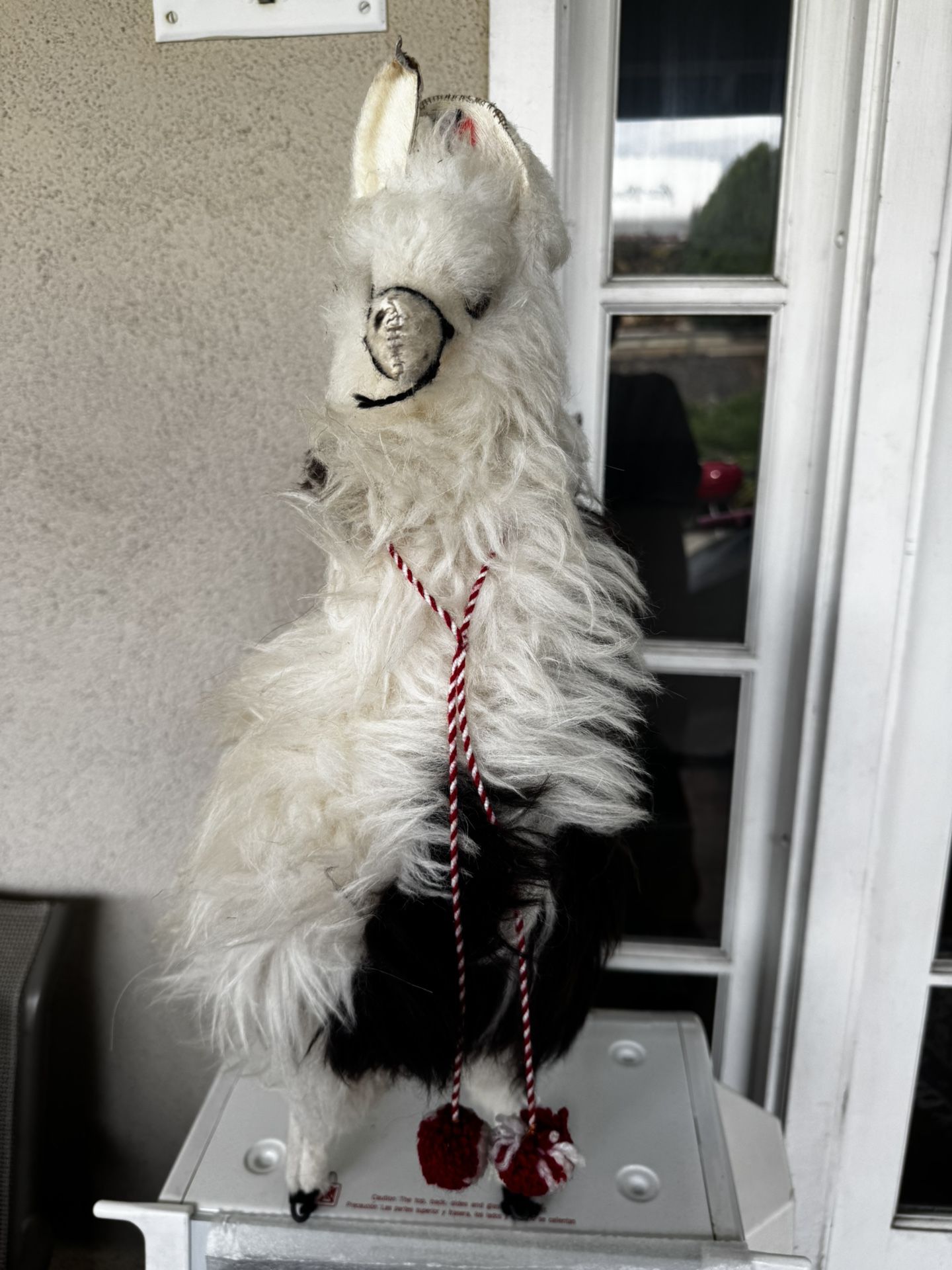 Alpaca Stuffed Toy Real Fur