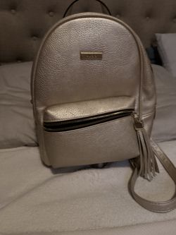 Aldo Golden Backpack 