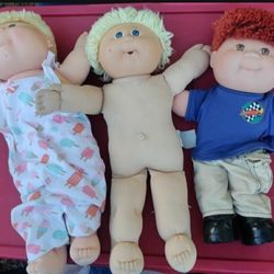 Vintage Cabbage Patch Dolls Bundle 