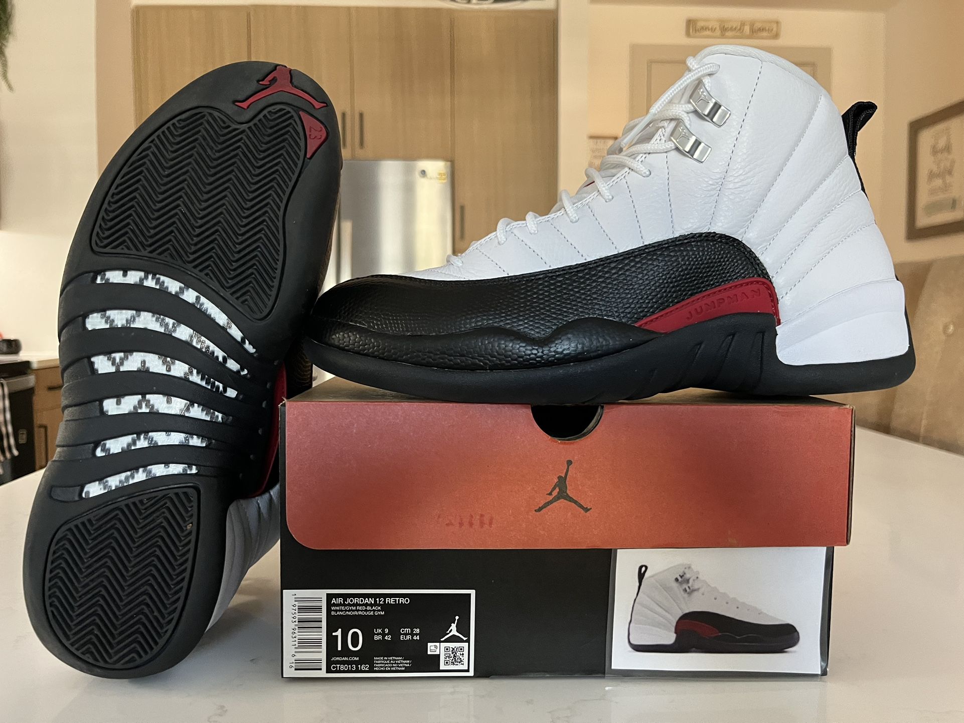 Jordan 12 Taxi Flip