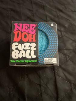 Needoh fuzzball squishy