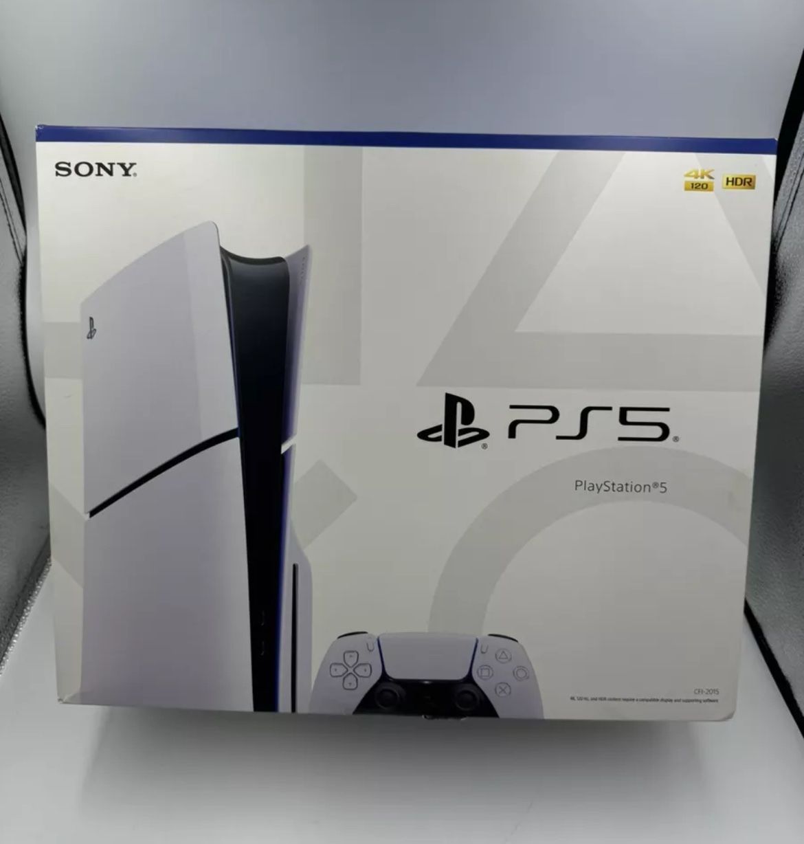 Sony PS5 Slim 4K Blu Ray Edition 1TB Video Game Console (White