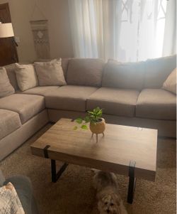 Roomy sectional