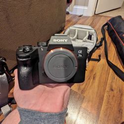 Sony A7iii Camera With Lens (No Batteries)