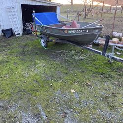 1987 Aluminum Boat